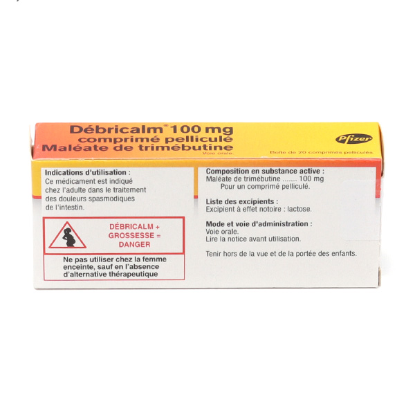 Débricalm 100 mg comprimé