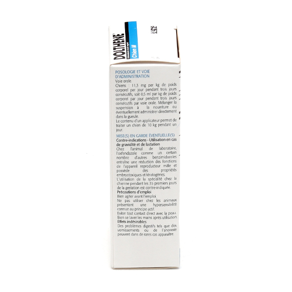 Dolthene Chien suspension buvable vermifuge