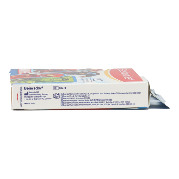 Elastoplast pansements pour enfant Dessins animés par 20