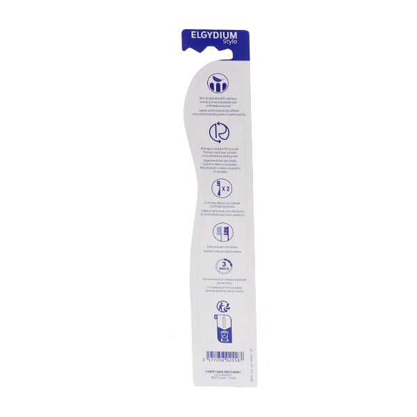 Elgydium Style Electrique brossettes recharges Medium