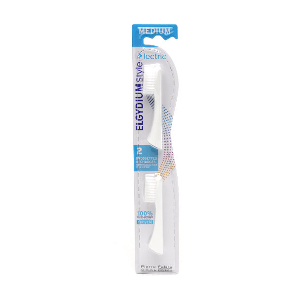 Elgydium Style Electrique brossettes recharges Medium