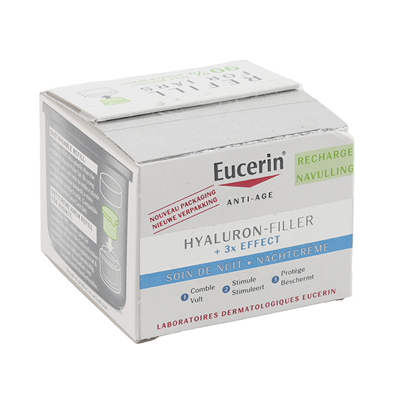 Eucerin Hyaluron-Filler + 3x effect Soin de nuit raffermissant