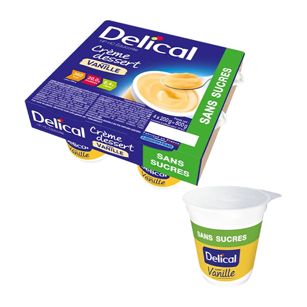 Delical crème dessert HP HC sans sucres