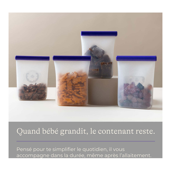 Lansinoh Sachets de conservation de lait maternel réutilisables