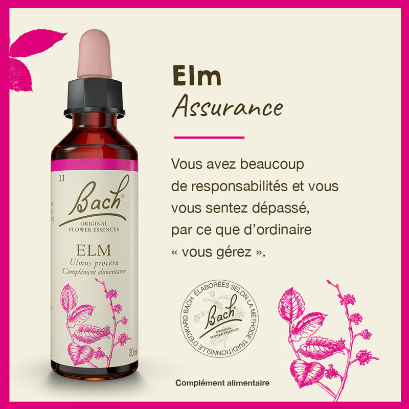 Fleurs de Bach Elm n°11