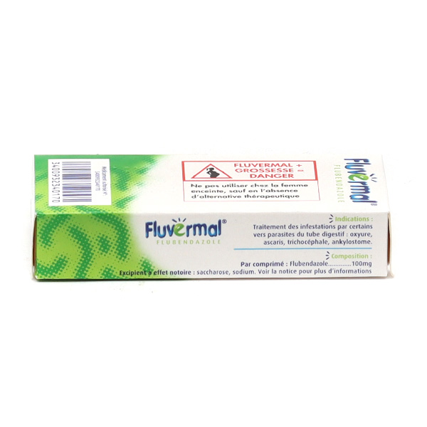 Fluvermal comprimé