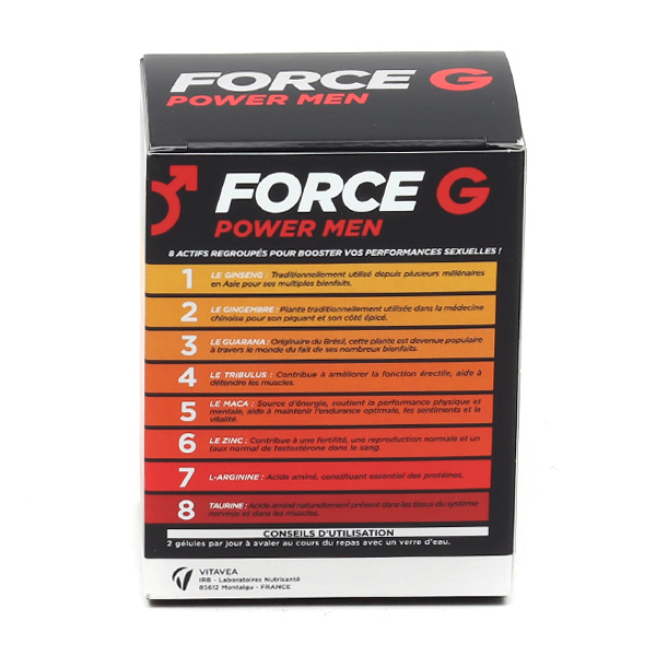 Force G Power Men gélules
