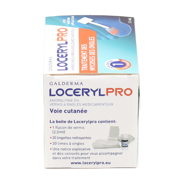 Loceryl Pro vernis mycose ongle