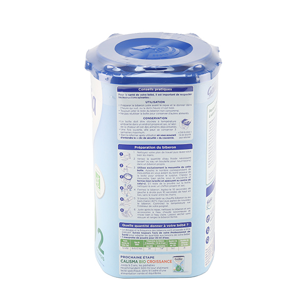 Gallia Calisma Bio Lait 2ème âge