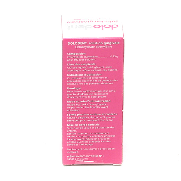 Dolodent bébé solution gingivale