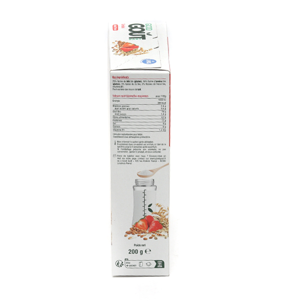 Good Goût Céréales Muesli fraise Bio
