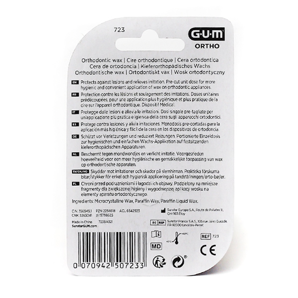 Gum Ortho cire orthodontique