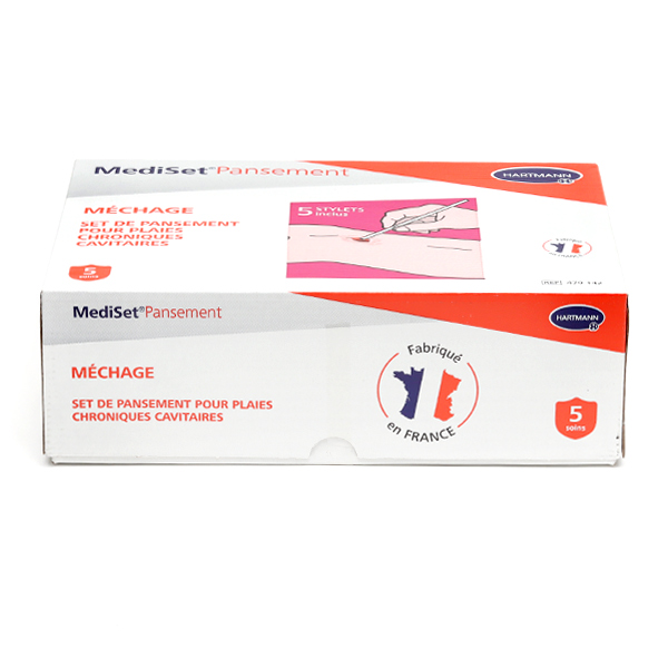 Mediset Pansement méchage 5 soins