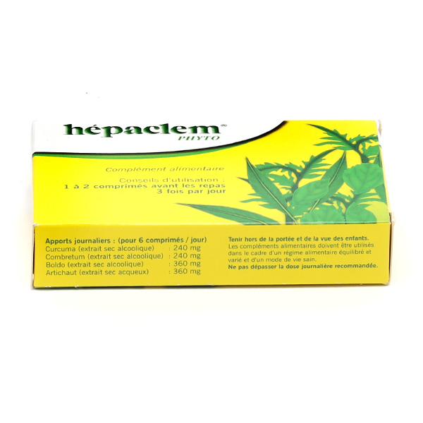 Hepaclem Phyto comprimés