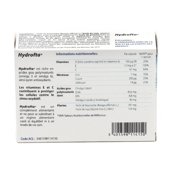 Hydrofta capsules