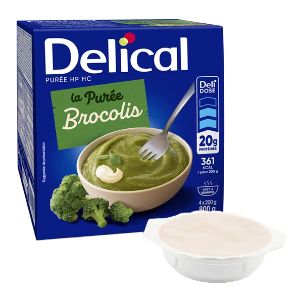 Delical Purée hyperprotéinée et hypercalorique