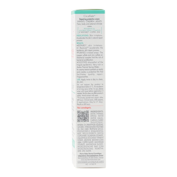 Avène Cicalfate + Crème réparatrice