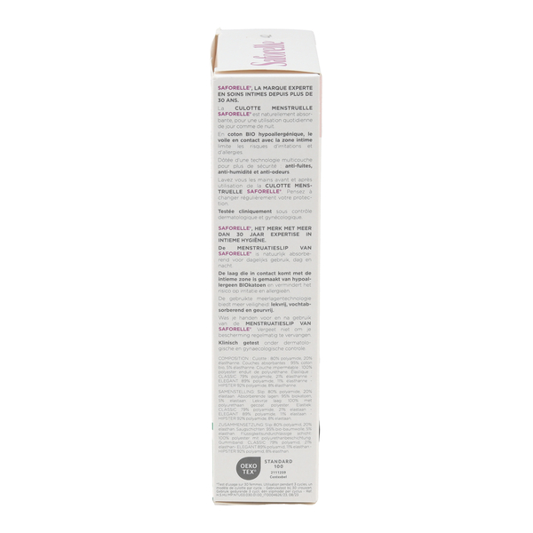 Saforelle culotte menstruelle Flux abondant