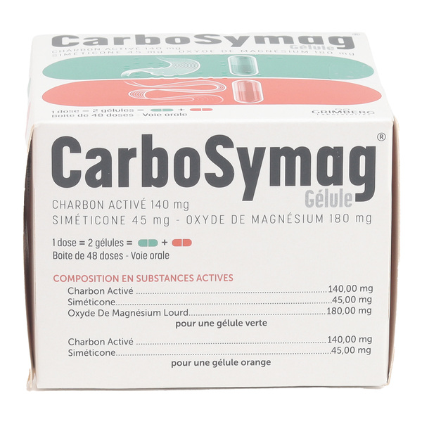 Carbosymag gélule Anti ballonnement