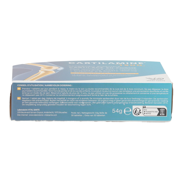 Cartilamine 1500 mg comprimés