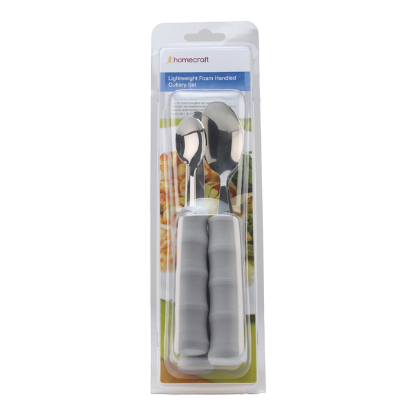 Set de 4 couverts avec manche en mousse Homecraft