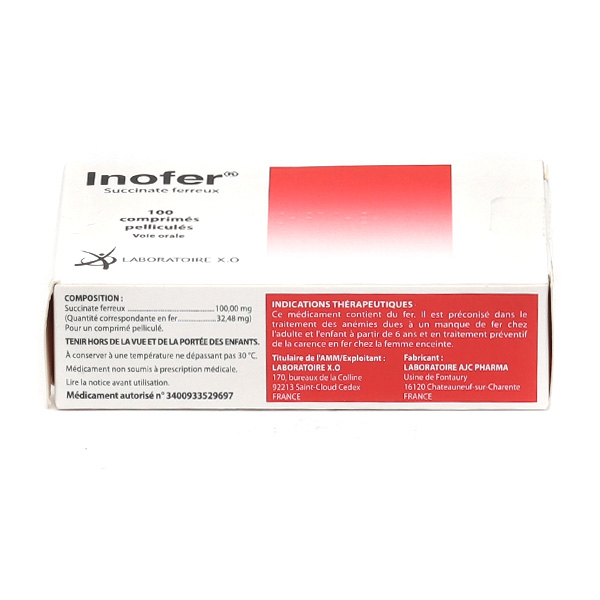 Inofer comprimés