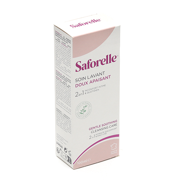 Saforelle soin lavant doux apaisant