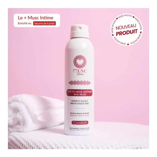 Musc Intime Lait en spray parfumé