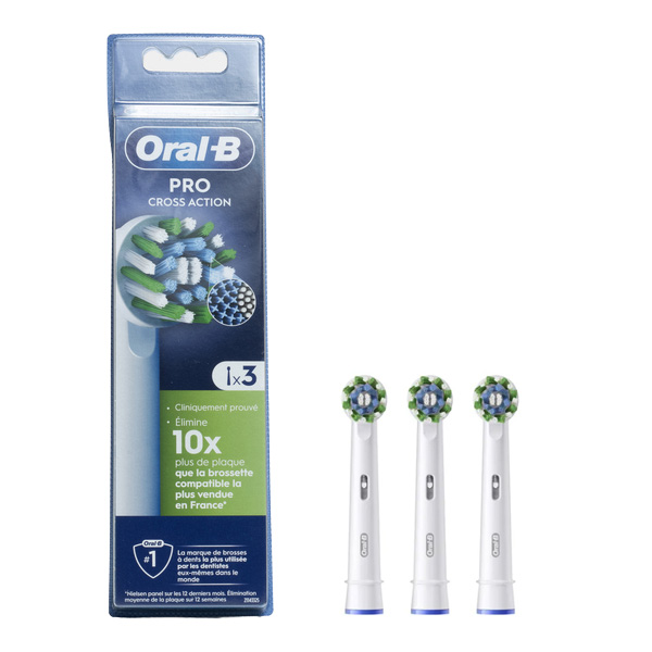 Oral B Cross Action Pro recharge brosse à dents électrique