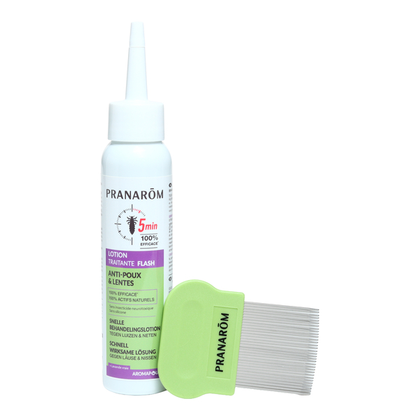Pranarom Aromapoux Lotion anti poux et lentes Flash