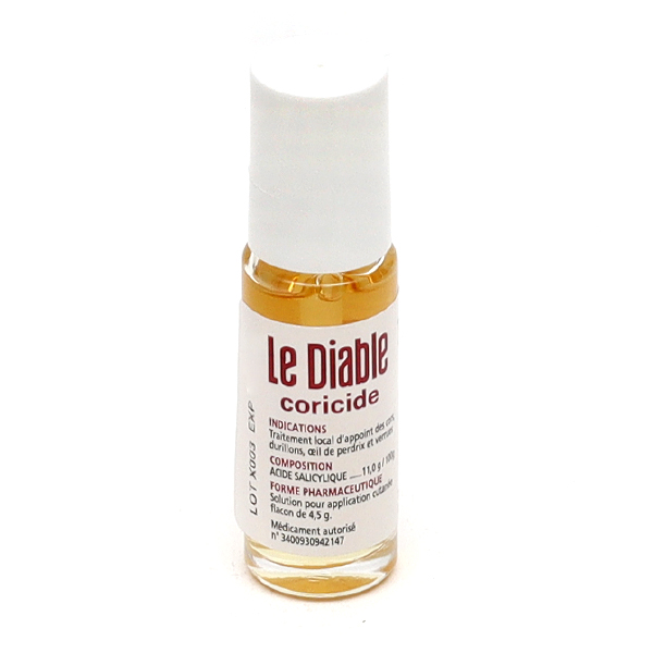 Le Diable coricide solution