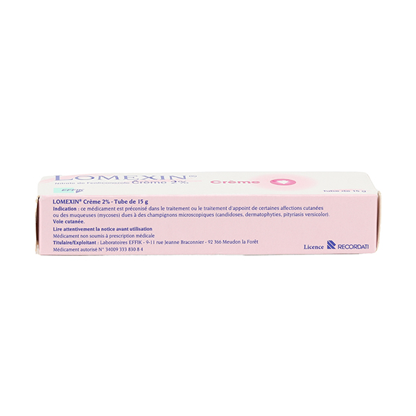 Lomexin creme antifongique