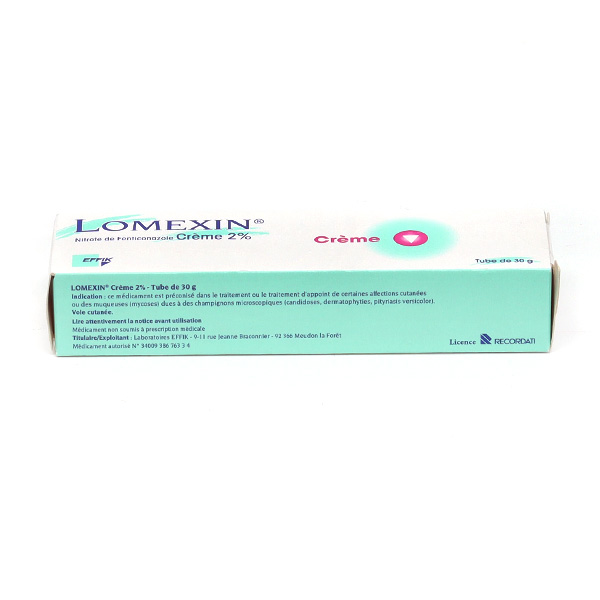 Lomexin creme antifongique