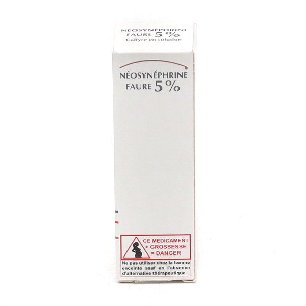 Néosynéphrine Faure 5 % collyre