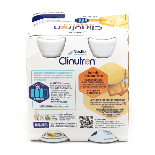 Clinutren HP/HC+ boisson 2 kcal