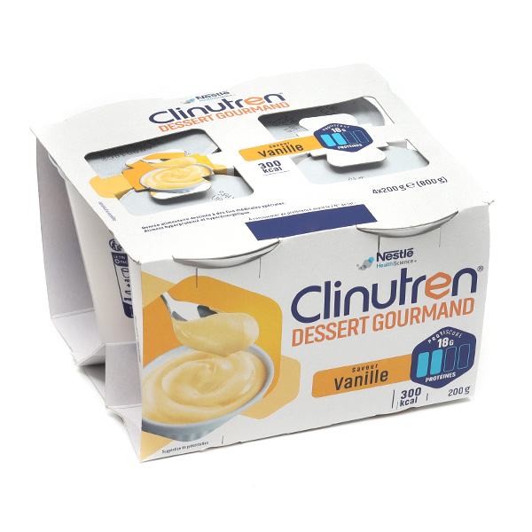 Clinutren dessert gourmand crème hyperprotéinée