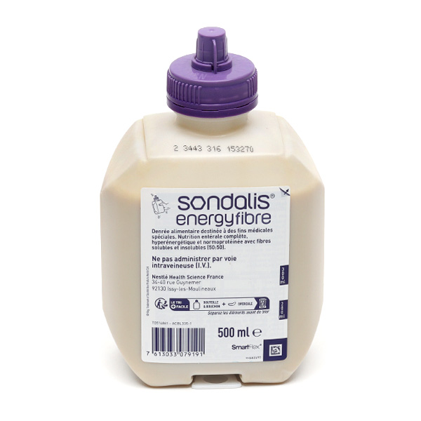 Nestlé Sondalis Energy fibre nutrition entérale
