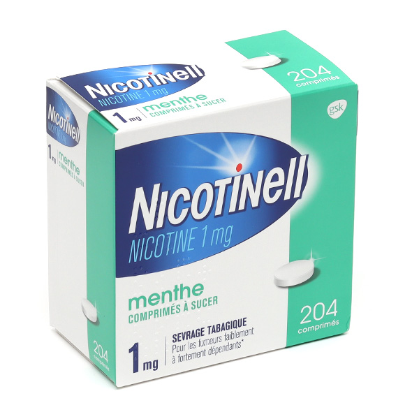 Nicotinell 1 mg menthe comprimé