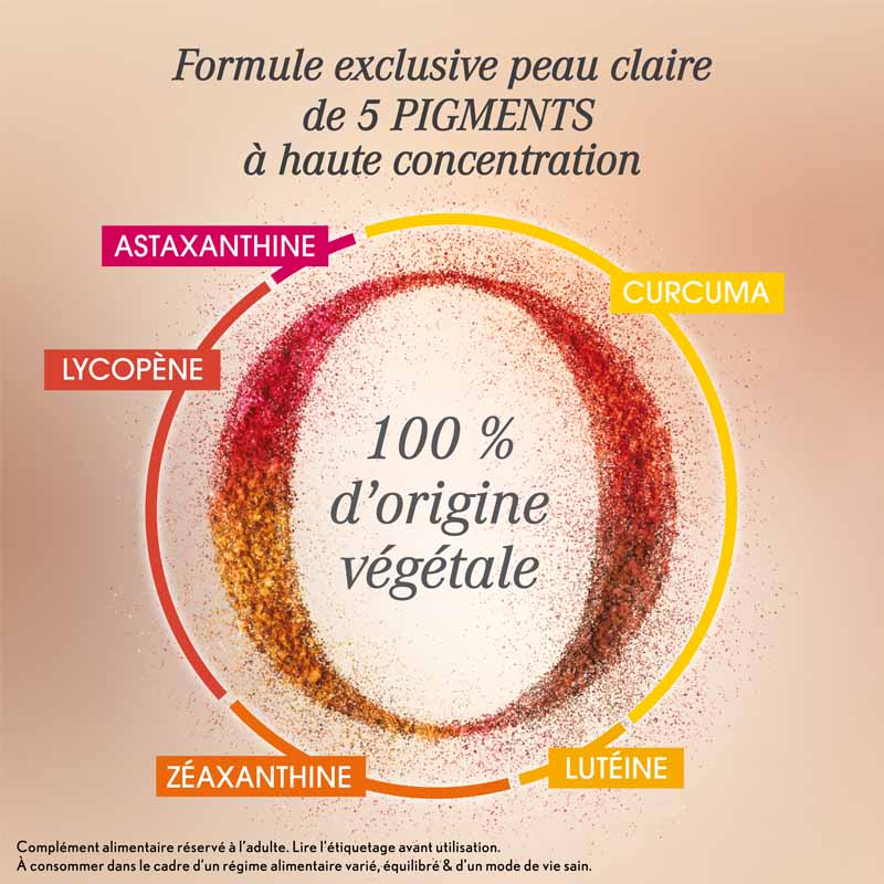 Oenobiol Perfect Bronze Autobronzant peau claire capsules