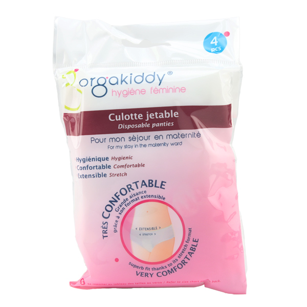 Orgakiddy culotte jetable par 4