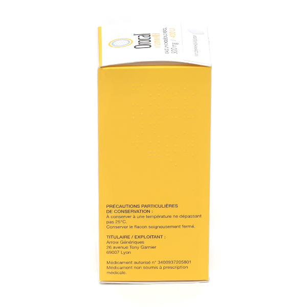 Orocal D3 500 mg 400 UI comprimé à sucer