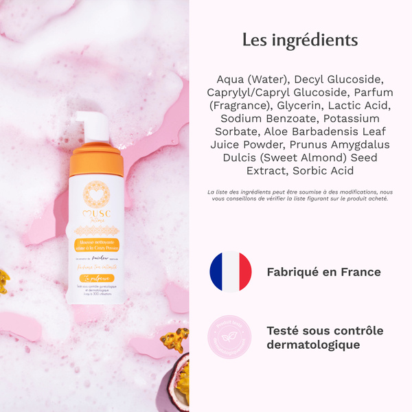 Musc Intime Mousse nettoyante