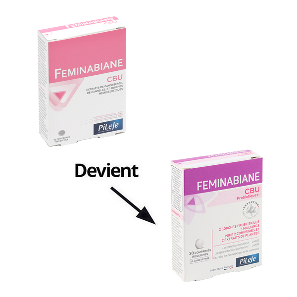 Pileje Feminabiane CBU comprimés