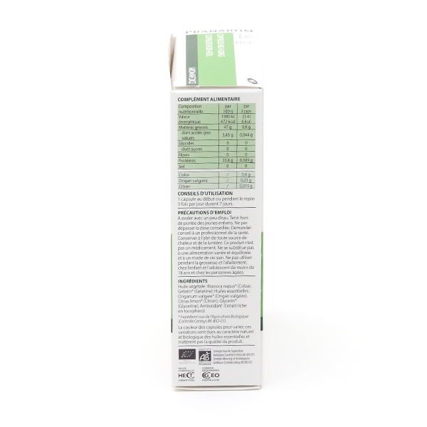 Pranarom Aromaforce Nez Gorge Bio capsules