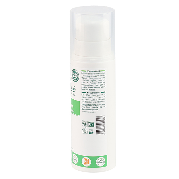Pur Aloé gel hydratant aloe vera Bio