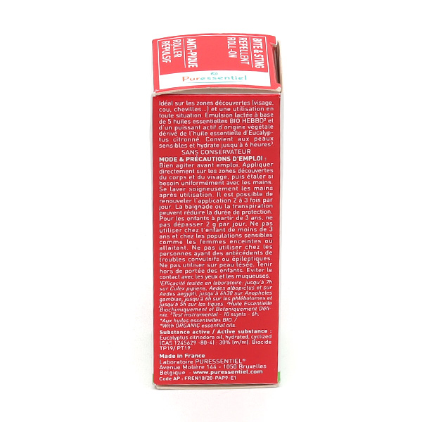 Puressentiel Anti pique roller répulsif visage & corps Bio