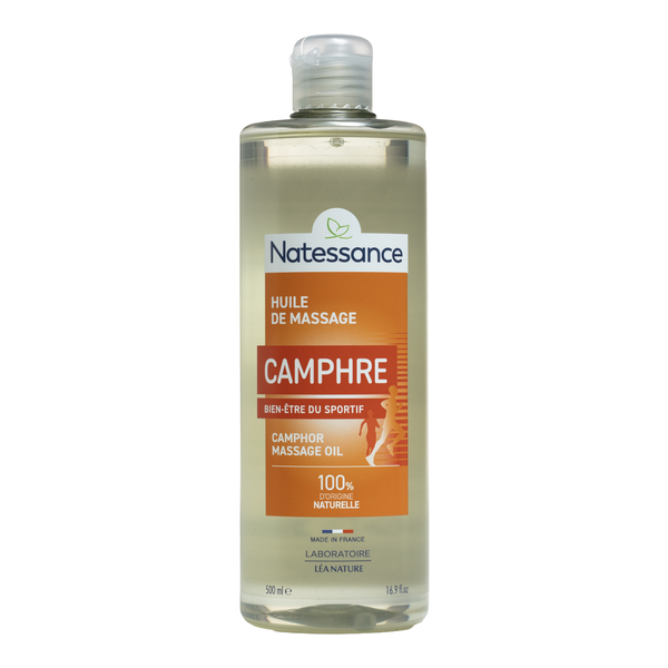 Natessance huile de massage camphrée