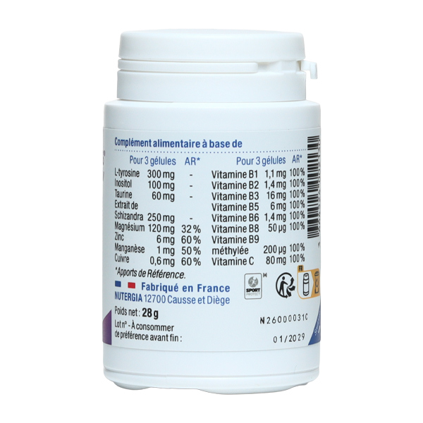Nutergia Ergystress Activ gélules