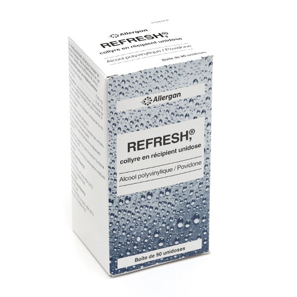 Refresh Collyre yeux secs unidose