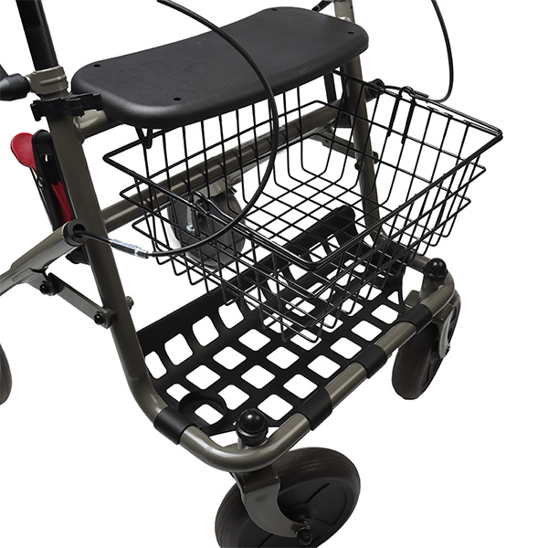 Déambulateur 4 roues avec panier